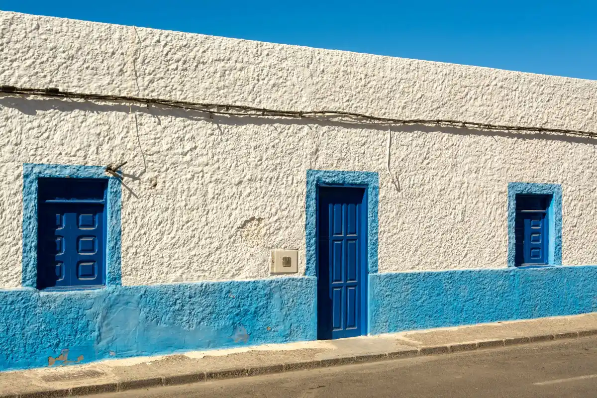 Mise en peinture d'un mur extérieur
